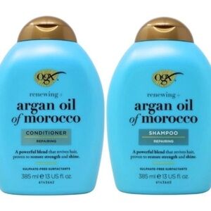 OGX Argan Oil of Morocco Shampoo & Conditioner set - Blue
